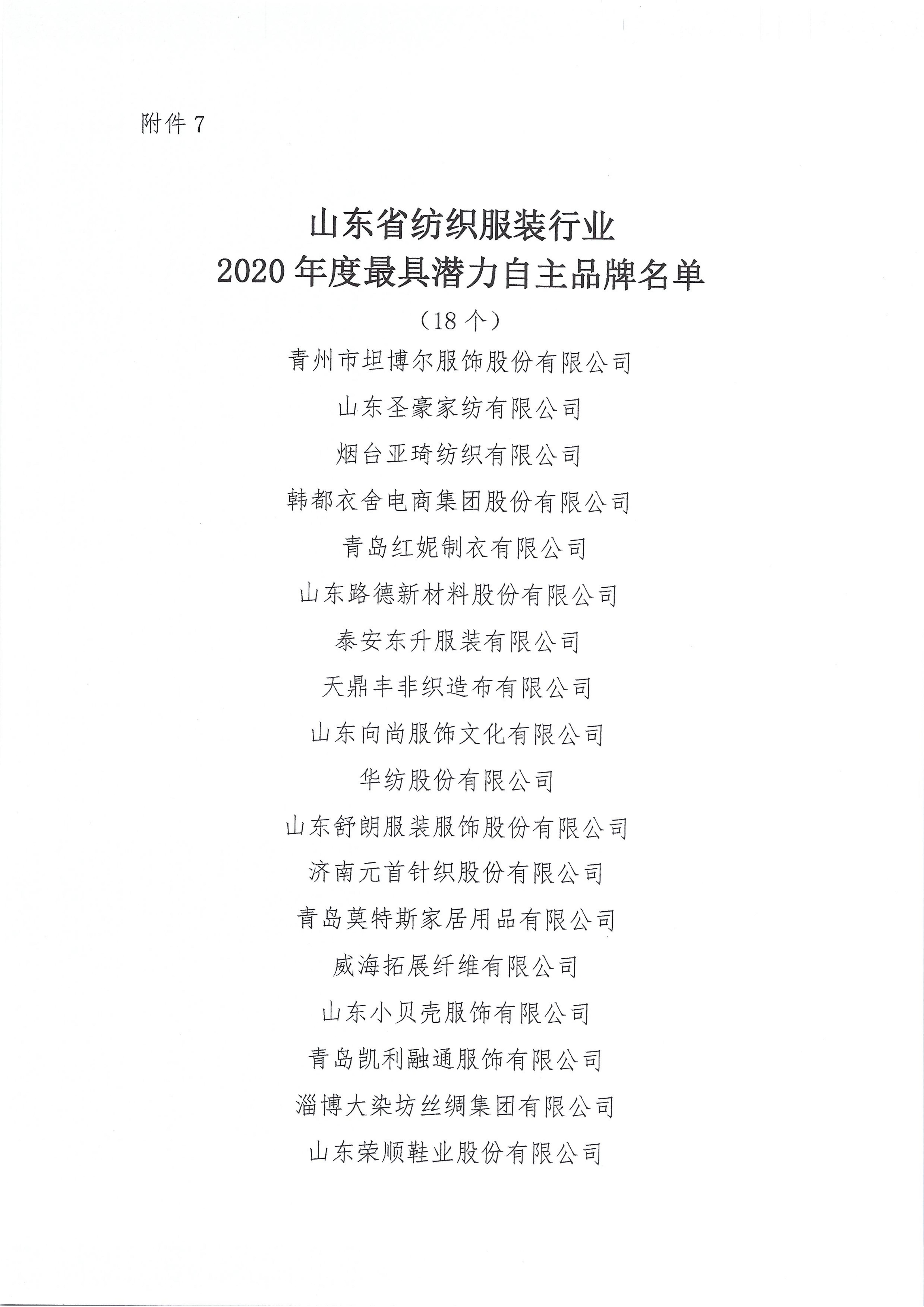 關于授予2020年度山東省紡織服裝行業新冠戰疫特別貢獻獎等獎項的決定_13.jpg